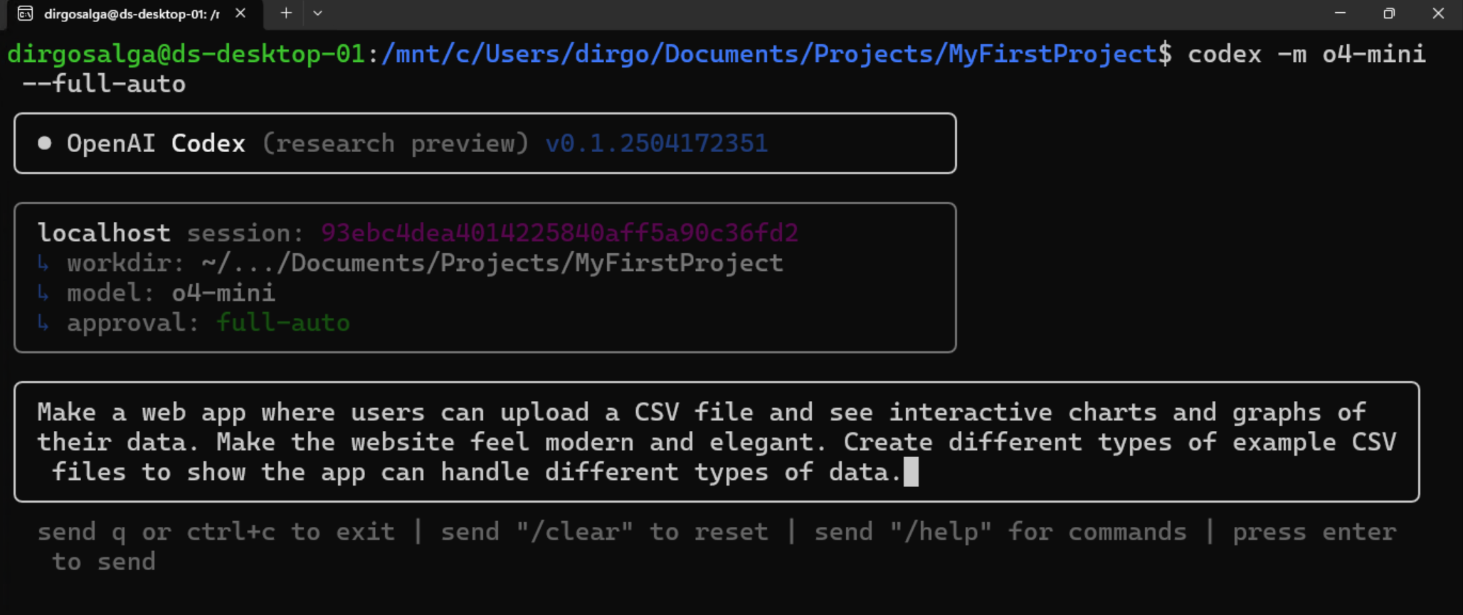 Chat Your Software into Existence: A Beginner's Guide to Codex CLI